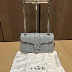 美品！COACH タビー　チェーン　キルティング ショルダーバッグ