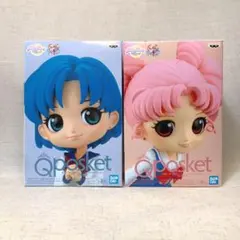 セーラームーン Qposket　水野亜美 × ちびうさ　２体セット