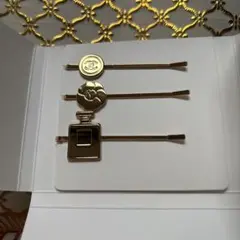 CHANEL シャネル　ヘアピン ノベルティ 3本セット