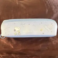 スヌーピー ペンケース 星座柄 ライトブルー