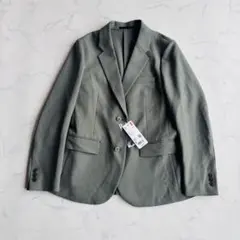 【タグ付】ユニクロ 感動ジャケットオリーブ 25年モデル サイズS
