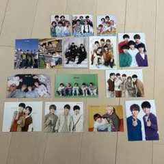 HiHi Jets 集合 ペア デタカ 厚紙 17枚セット