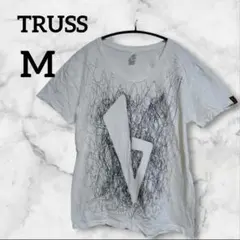 TRUSS 【M】半袖 Tシャツ ホワイトのサムネイル