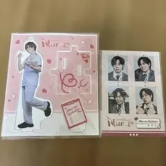 あほの坂田　となりの坂田　実写アクリルスタンド　証明写真風ブロマイド　さかわん