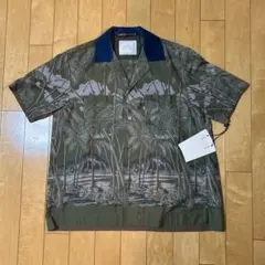 Sacai × Sun Surf コラボ ドッキング 半袖 Tシャツ レディース Sacai × Sun Surf コラボ ドッキング 半袖 Tシャツ レディース