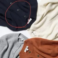 ユニクロ & コントワー・デ・コトニエ　ウールカーディガン