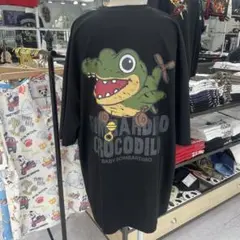 (25)BOMBARDIRO CROCODILO ブラックTシャツ