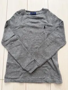 POLO RALPH LAUREN 長袖カットソー グレー