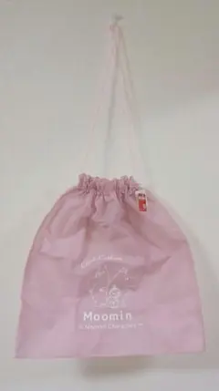 ムーミン 巾着袋 ピンク