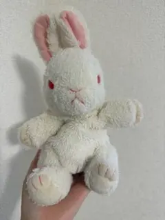 うさぎ　ぬいぐるみパペット　上野動物園のサムネイル