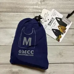 OMCC SHOPPING BAG Mサイズ ネイビー エコバッグのサムネイル