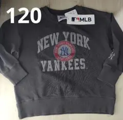 新品　120cm　MLB　トレーナー　ヤンキース