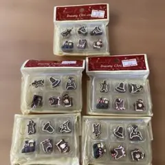 ジンジャーマンオーナメント、チャーム　クリスマスクッキー飾 ６個✖️5セット