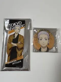 東京リベンジャーズ　三ツ谷　花やしき　缶バッジ