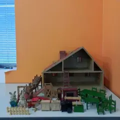 シルバニアファミリー 初期 デラックスハウス 家具 他 まとめ売り ばら売り不可