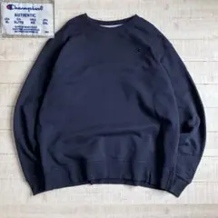 00s Champion チャンピオン クルーネック スウェット　 刺繍　XLのサムネイル