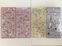 ボンボンドロップシール キティ マイメロ ポムポム はぴだんぶい 第二弾 正規品