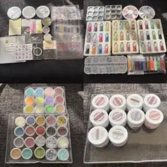 ネイルカラー・アート素材セットジェルネイル