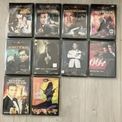 007、まとめ売りdvd10枚セット