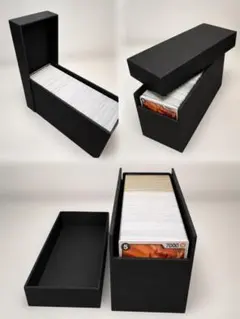 トレーディングカード用 ストレージボックス ブラック - メルカリ