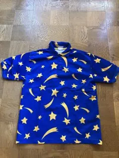 CLUB DISNEY ポロシャツ 星柄 ブルーのサムネイル