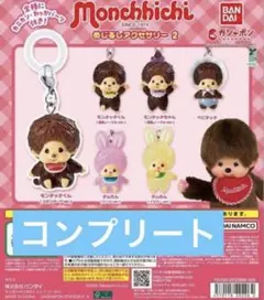 モンチッチ　めじるしアクセサリー2 全6種　コンプリート