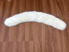 ⚫︎未使用⚫︎在庫処分⚫︎ショール⚫︎ホワイトファー