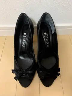 DIANA オープントゥハイヒール 23cm