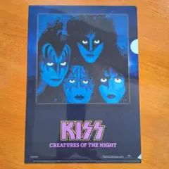 KISS クリアファイル CREATURES OF THE NIGHT　キッス