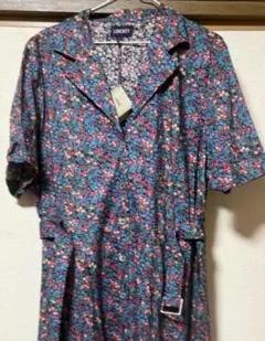 最終値下⭐️希少な大きいサイズリバティー⭐️最高に可愛いワンピ、未使用、ロンドン