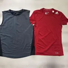 adidas アディダス　アンダーアーマー　インナーセット　サッカー野球ラグビー