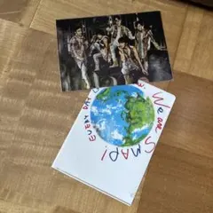 SMAP クリアファイル 地球デザイン