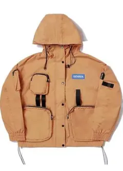 新品未使用❣️ハイパンダ レディース ビッグシルエット マルチポケットブルゾン