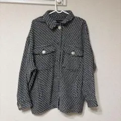 ZARA 千鳥柄　ジャケット