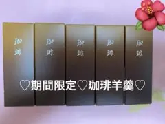 虎屋☆とらや☆虎屋羊羹☆期間限定☆珈琲羊羹☆5本☆のサムネイル