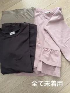 未着用 ブランシェス 長袖トップス ワンピース ノースリーブワンピース 110