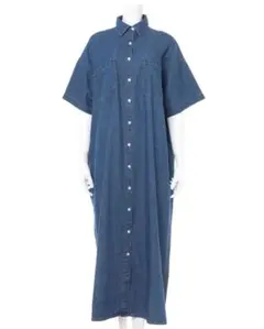 【新品・タグ付】INGNI MLIA デニムロングシャツ Mサイズ