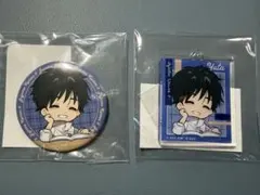 呪術廻戦0 乙骨憂太 まるくじ まったり読書時間 缶バッジ＆アクリルキーホルダー