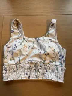 SUKALAボタニカルシャーリングトップスSサイズ