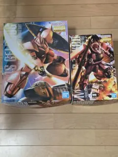 シャア専用ザク グフ ドム3体 HGセット ガンプラ - メルカリ