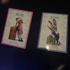 ニック ジュディ クリスマスポストカード 映画特典