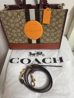 COACH トートバッグ ブラウン