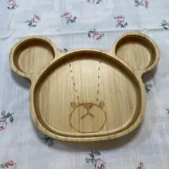 くまのがっこう the bear's school 竹製ベビー用食器