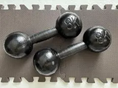 8kg ダンベル 　キャストアイアン　鉄アレイ
