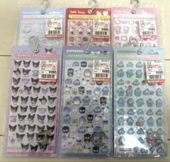 【正規品】サンリオ ボンボンドロップシール ミニ 6種類