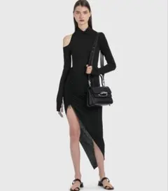 人気完売品✨ ヘルムートラング ドローストリングスカート アシンメトリー XS