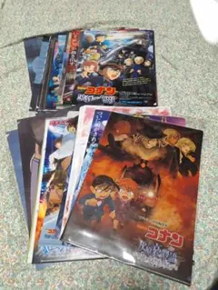 名探偵コナン クリアファイル映画関連 セット【まとめ割引有】