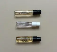 Cartier CHANEL 香水 サンプル 3本セットのサムネイル