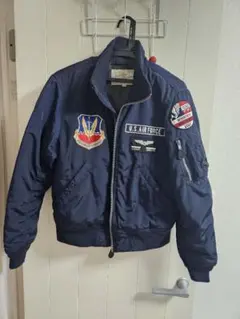 AVIREX フライトジャケット ネイビー