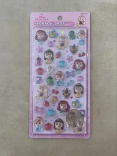 【国内正規品】Disney ディズニープリンセス　ボンボンドロップシール　新品